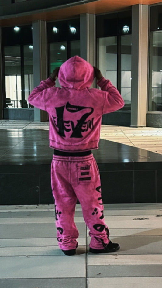 Raspberry Full Sweatsuit