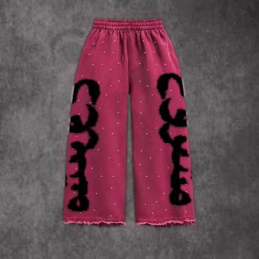 Raspberry Sweatpants