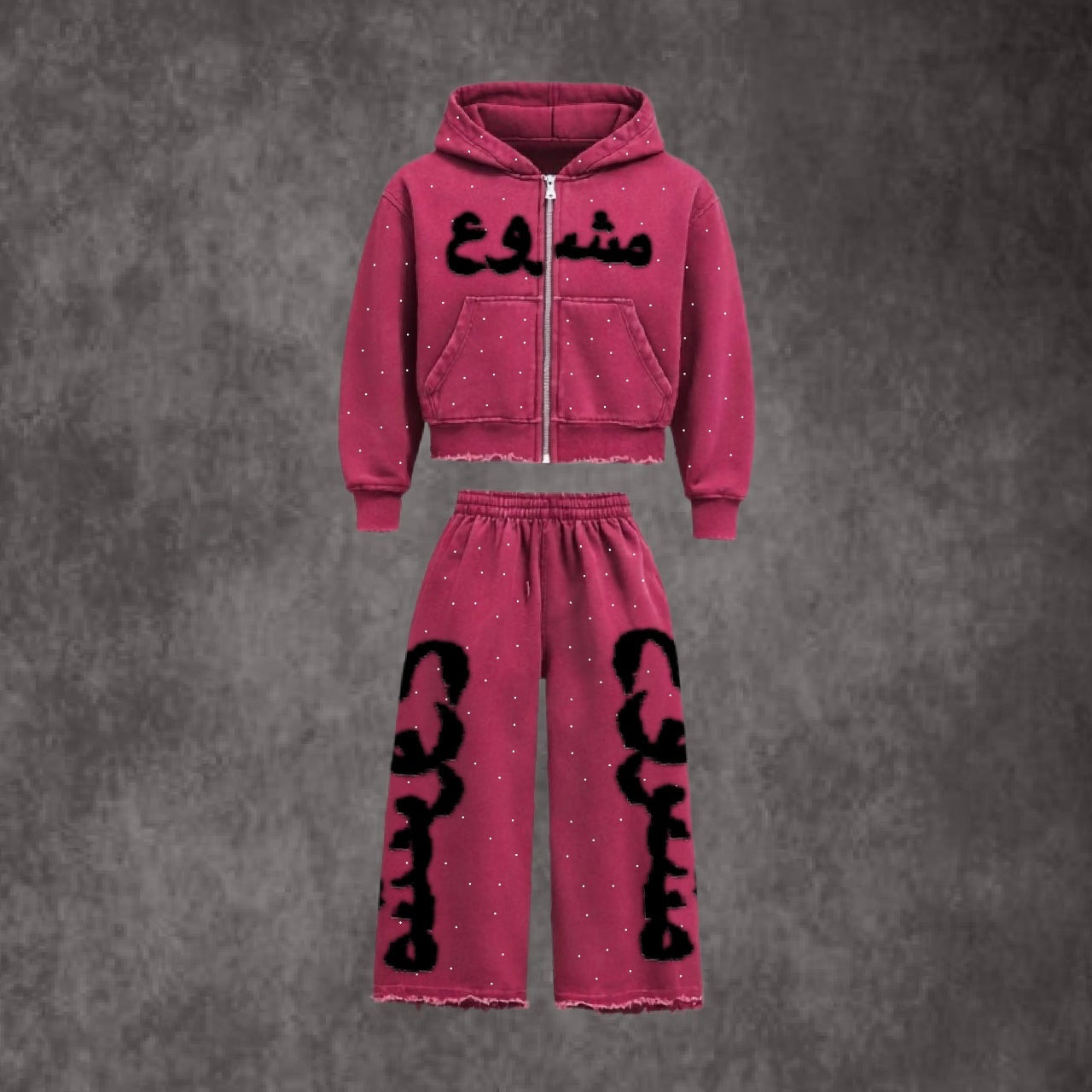 Raspberry Full Sweatsuit